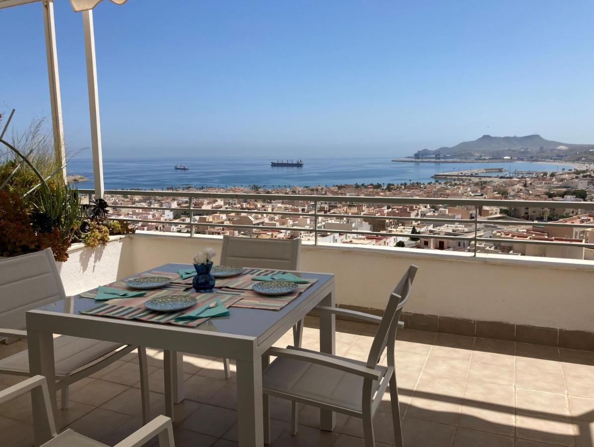 Atico Con Espectaculares Vistas Al Mar Apartment Carboneras Exterior foto
