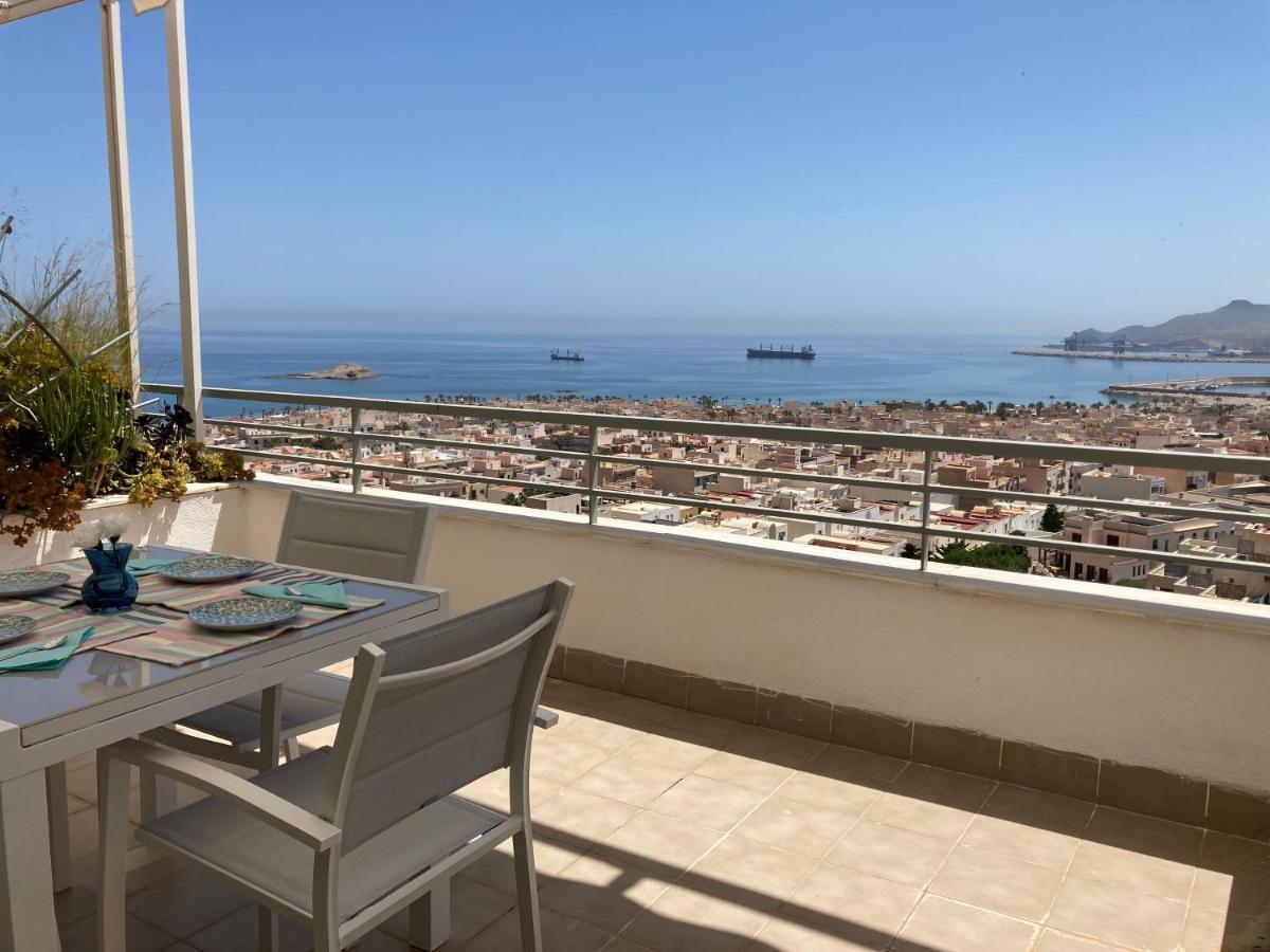 Atico Con Espectaculares Vistas Al Mar Apartment Carboneras Exterior foto